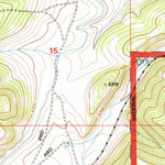 United States Geological Survey Wolf Butte, MT (1995, 24000-Scale) digital map