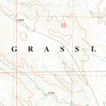 United States Geological Survey Wolf Butte, NE (1980, 24000-Scale) digital map
