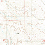 United States Geological Survey Wolf Butte, NE (1980, 24000-Scale) digital map