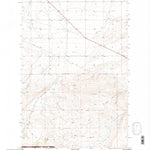United States Geological Survey Wolf Butte NW, MT (1995, 24000-Scale) digital map