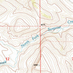 United States Geological Survey Wolf Butte NW, MT (1995, 24000-Scale) digital map