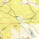 United States Geological Survey Wolf, CA (1950, 24000-Scale) digital map