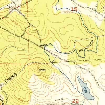 United States Geological Survey Wolf, CA (1950, 24000-Scale) digital map
