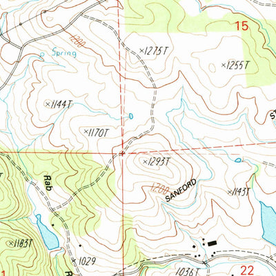 United States Geological Survey Wolf, CA (1995, 24000-Scale) digital map