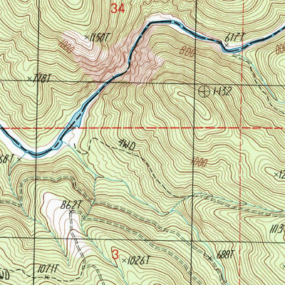 United States Geological Survey Wolf, CA (1998, 24000-Scale) digital map