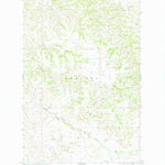 United States Geological Survey Wolf Coulee, ND (1974, 24000-Scale) digital map