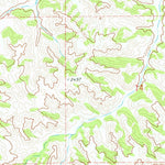 United States Geological Survey Wolf Coulee, ND (1974, 24000-Scale) digital map
