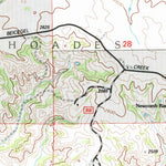 United States Geological Survey Wolf Coulee, ND (1997, 24000-Scale) digital map