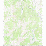 United States Geological Survey Wolf Creek, CA (1979, 24000-Scale) digital map