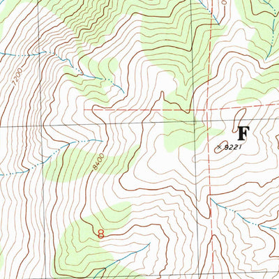 United States Geological Survey Wolf Creek, CA (1979, 24000-Scale) digital map