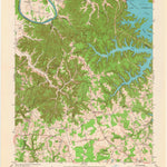 United States Geological Survey Wolf Creek Dam, KY (1953, 24000-Scale) digital map