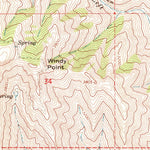 United States Geological Survey Wolf Creek, ID-OR (1963, 24000-Scale) digital map