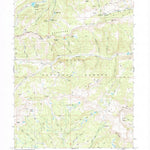 United States Geological Survey Wolf Creek Summit, UT (1993, 24000-Scale) digital map