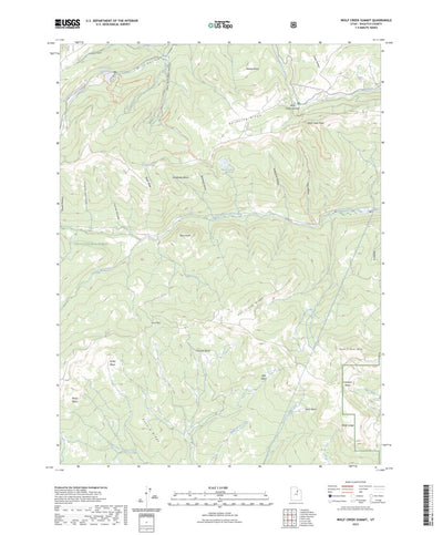 United States Geological Survey Wolf Creek Summit, UT (2023, 24000-Scale) digital map