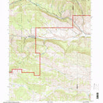 United States Geological Survey Wolf Creek, UT (1996, 24000-Scale) digital map