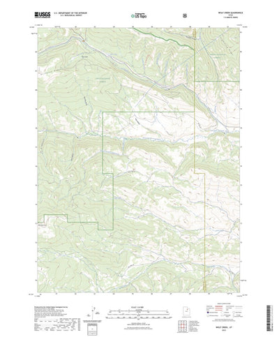 United States Geological Survey Wolf Creek, UT (2023, 24000-Scale) digital map