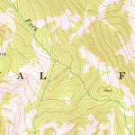 United States Geological Survey Wolf Fang Peak, ID (1969, 24000-Scale) digital map