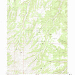 United States Geological Survey Wolf Flat, UT (1985, 24000-Scale) digital map