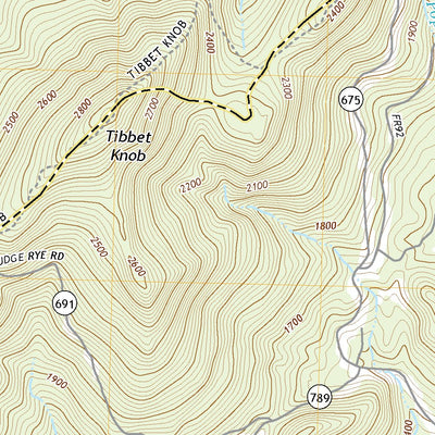 United States Geological Survey Wolf Gap, WV (2019, 24000-Scale) digital map