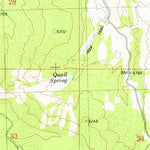 United States Geological Survey Wolf Hole Mountain East, AZ (1979, 24000-Scale) digital map