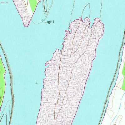 United States Geological Survey Wolf Island, MO-KY (1969, 24000-Scale) digital map