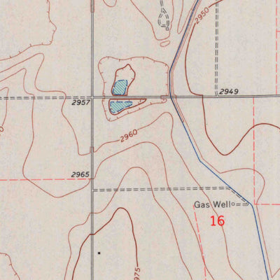 United States Geological Survey Wolf, KS (1965, 24000-Scale) digital map