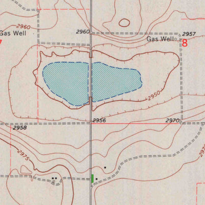 United States Geological Survey Wolf, KS (1965, 24000-Scale) digital map