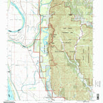 United States Geological Survey Wolf Lake, IL-MO (1994, 24000-Scale) digital map