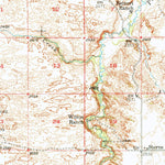 United States Geological Survey Wolf Lake, NE (1950, 62500-Scale) digital map