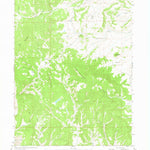 United States Geological Survey Wolf Mountain, CO (1971, 24000-Scale) digital map