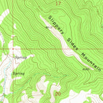 United States Geological Survey Wolf Mountain, CO (1971, 24000-Scale) digital map