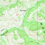 United States Geological Survey Wolf Mountain Lookout, MT (1967, 24000-Scale) digital map