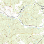 United States Geological Survey Wolf Mountain Lookout, MT (2020, 24000-Scale) digital map