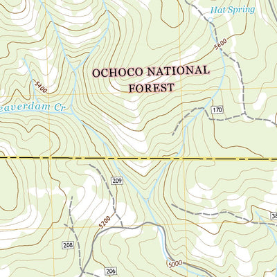 United States Geological Survey Wolf Mountain, OR (2020, 24000-Scale) digital map