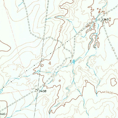 United States Geological Survey Wolf Mountain, TX (1966, 24000-Scale) digital map
