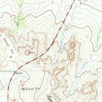 United States Geological Survey Wolf Mountain, TX (1966, 24000-Scale) digital map