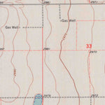 United States Geological Survey Wolf NE, KS (1965, 24000-Scale) digital map