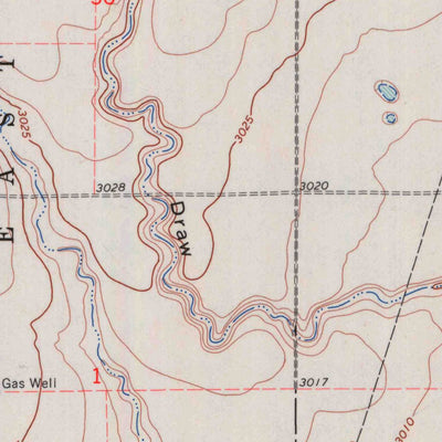 United States Geological Survey Wolf NE, KS (1965, 24000-Scale) digital map