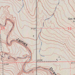 United States Geological Survey Wolf NW, KS (1965, 24000-Scale) digital map