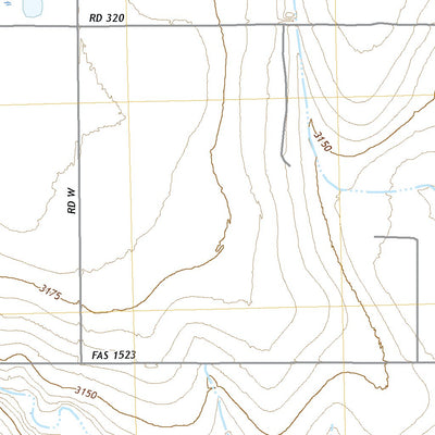 United States Geological Survey Wolf NW, KS (2022, 24000-Scale) digital map