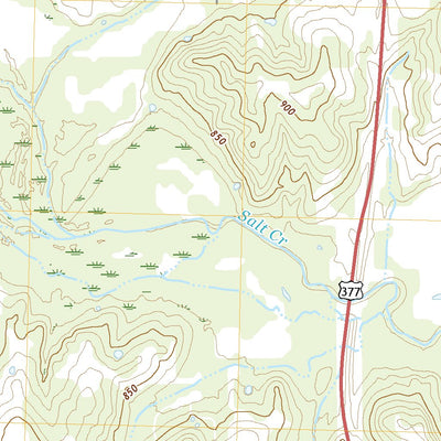 United States Geological Survey Wolf, OK (2022, 24000-Scale) digital map