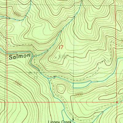 United States Geological Survey Wolf Peak, OR (1985, 24000-Scale) digital map