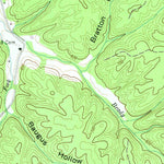 United States Geological Survey Wolf Pit Ridge, TN (1949, 24000-Scale) digital map