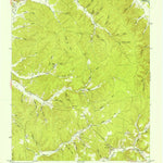 United States Geological Survey Wolf Pit Ridge, TN (1952, 24000-Scale) digital map