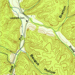 United States Geological Survey Wolf Pit Ridge, TN (1952, 24000-Scale) digital map