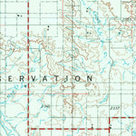 United States Geological Survey Wolf Point, MT-ND (1954, 250000-Scale) digital map