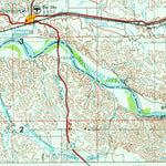 United States Geological Survey Wolf Point, MT-ND (1954, 250000-Scale) digital map