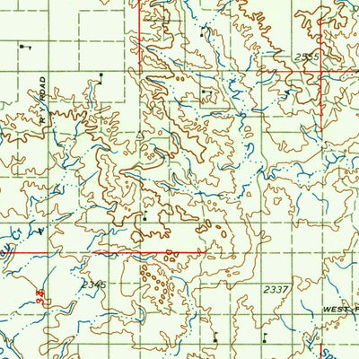 United States Geological Survey Wolf Point, MT-ND (1958, 250000-Scale) digital map
