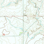 United States Geological Survey Wolf Point NE, MT (1972, 24000-Scale) digital map