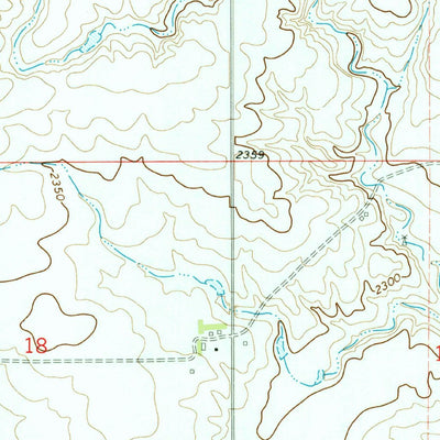 United States Geological Survey Wolf Point NE, MT (1972, 24000-Scale) digital map